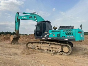 Excavatrice d'occasion Kobelco SK350 SK200-7 du Japon à bas prix, 35 tonnes, modèle Kawasaki 2022, plus économique en carburant, bonne affaire - Product Image 2