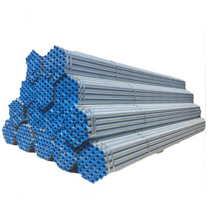 ASTM500 S235JR tuyau d'échafaudage galvanisé tuyau de <span class=keywords><strong>maison</strong></span> verte tuyau en acier plié pour serre agricole - Product Image 1