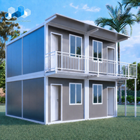 Maison Mobile Conteneur de Luxe Design Moderne Casas Prefabricadas Villas Modulaires Petites Maisons Conteneurs Préfabriqués
