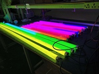 Tube LED 1M 360 degrés 22W 144 LED 36 pixels à changement de couleur programmable, éclairage IP65 pour scène, exposition, boîte de nuit, décoration