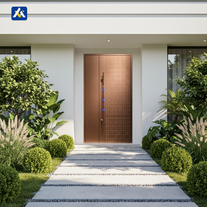 Porte en aluminium coulé antivol avec matériau résistant aux chocs pour la sécurité résidentielle - Product Image 1