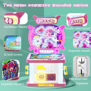 Venta Directa de Fábrica: Máquina de Juego Infantil Operada con Monedas, Máquina de Juego Whack-a-Mole, Máquina de Juego con Pantalla Táctil - Product Image 4