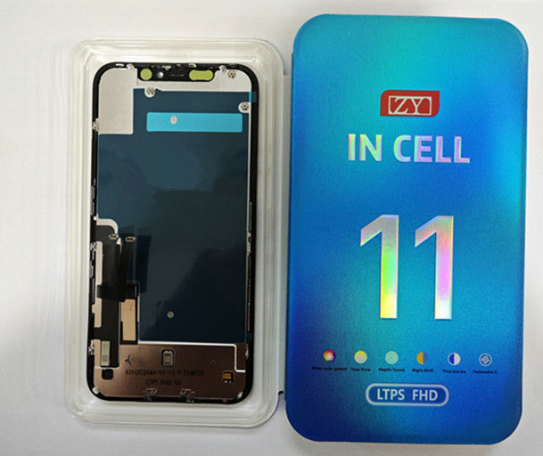 Incell ZY Wholesale for iPhone 11 6.1" LCD Screen with 1 Year Warranty for Mobile Phone Touch Screen Repair