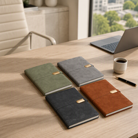Carnet A5 en cuir PU personnalisable avec boucle métallique, couverture rigide, agenda professionnel, papeterie, cadeau de bureau ou scolaire, journal à pages lignées