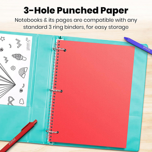 Tùy chỉnh thiết kế in xoắn ốc làm việc ràng buộc Cuốn sách với các tab in ấn Chủ Đề Máy tính xách tay <span class=keywords><strong>3</strong></span> lỗ đục lỗ, cho các trường học, văn phòng, nhà - Product Image 4