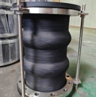 La Chine meilleure fabrication joint de joint de dilatation en caoutchouc EPDM à sphère unique à bride en PVC