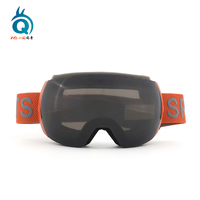 Occhiali da sci magnétique Logo personnalisé aimant lentille interchangeable UV400 hiver lunettes de neige lunettes de ski