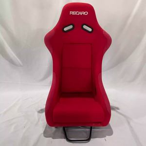 Siège baquet rouge 1065 pour utilisation universelle en voiture, accessoires, pièces automobiles, siège de course automobile - Product Image 1