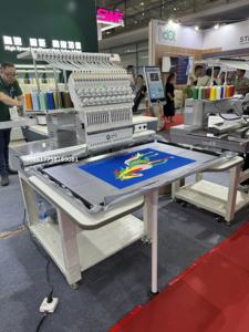 नई मॉडल आकाशगंगा 12 15 20 सुइयों एक हेड कम्प्यूटरीकृत औद्योगिक कढ़ाई मशीन सूट टोपी कपड़े ब्लाउज लोगो - Product Image 3