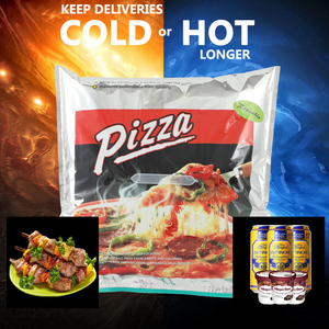 <span class=keywords><strong>Bolsa</strong></span> Térmica Impermeable para Pizza, <span class=keywords><strong>Bolsa</strong></span> Isotérmica a Prueba de Fugas, Ecológica, para Llevar Comida y Conservar Alimentos <span class=keywords><strong>Congelados</strong></span> - Product Image 3