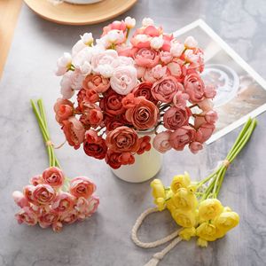 Bouquet de fleurs artificielles CallaFloral en polyester pour décoration intérieure de mariage, style INS, transfrontalier - Product Image 1