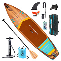 Planche de paddle gonflable de 10,6 pieds à nez pointu et profilé, pour la course de vitesse de niveau Elite, directement de l'usine