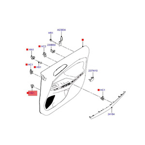 Clips de Panel Interior para Puerta de Coche Fb de 28mm, 22mm y 12mm para Ford Explorer, Focus, Fiesta, Mondeo, Raptor, Escape, Lincoln - Product Image 3