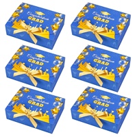 Boîte cadeau en papier personnalisée avec logo pour la présentation de cadeaux de marque en vente au détail et en gros
