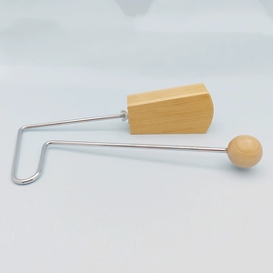 Wholesale Vibrating Wood Block Percussion Instrument Orff Kids Tremolo Tone Wooden Block Shake Rattle <b>Musical</b> Toy - Product Image 3