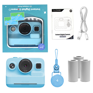 Nueva cámara para niños con pantalla de 2,4 pulgadas 16X Zoom digital K8 Cámara de impresión instantánea para niños - Product Image 6