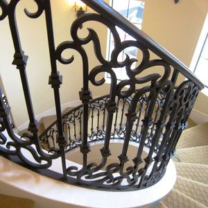 Pannelli di ringhiera interni per scale <span class=keywords><strong>in</strong></span> ghisa battuto - Product Image 2