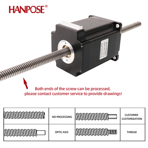 มอเตอร์แบบสกรู 57HA76-T10*4 ความยาว 300 มม. แรงบิด 189 นิวตันซม. มอเตอร์สเต็ปเปอร์ <span class=keywords><strong>Nema</strong></span> <span class=keywords><strong>23</strong></span> <span class=keywords><strong>12v</strong></span> มอเตอร์เชิงเส้นสำหรับเครื่องพิมพ์ 3 มิติ อุปกรณ์ตรวจสอบ - Product Image 4