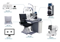 Keratometer refraktometer otomatis dengan Keratometer dan layar dapat disesuaikan Autorefractometer