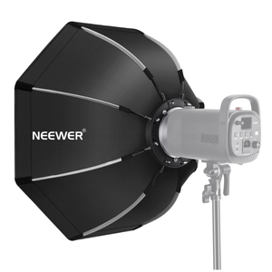Boîte à lumière octogonale pliable <span class=keywords><strong>Neewer</strong></span> 65 cm avec monture Bowens et étui de transport pour flash de studio Speedlite - Product Image 1