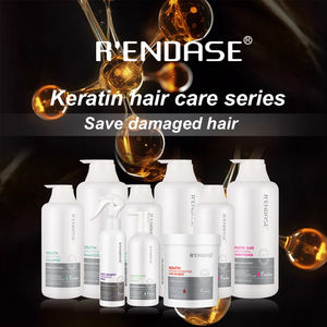 R'ENDASE Best Keratin Care <span class=keywords><strong>Champú</strong></span> suavizante Brown Curl Thin Silver Extension Blond Frizzy Curly Black Shea Cabello seco dañado 1L - Product Image 4