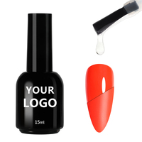 Vernis à ongles professionnel UV Gel – Base Coat sans résidu, Top Coat haute brillance, Top Coat couleur transparente, Top Coat mat, Top Coat gel pailleté
