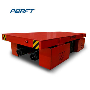 <span class=keywords><strong>Coche</strong></span> de <span class=keywords><strong>transferencia</strong></span> de cucharón de acero Perfte para plantas de fundición Vehículo de transporte resistente al calor Voltaje personalizable - Product Image 1