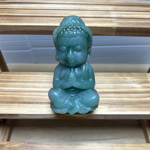 Bacchetta per massaggio al quarzo curativo Yoni con Dildo di cristallo naturale all'ingrosso per le donne - Product Image 4