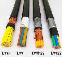 Câble de commande multiconducteurs Guowang LSZH-KVVP robuste en cuivre isolé XLPE avec gaine en PVC - 1*16,0 mm pour la construction