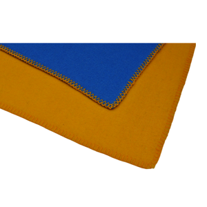 AZUL PHOENIX Manta de rayas azules 100% Lana Acogedora Suave Lujo Cálido Invierno <span class=keywords><strong>Látigo</strong></span> Stitch Rayas para cama Camping Al Aire Libre Textiles para el hogar - Product Image 5