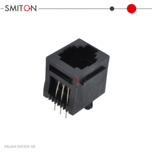 Connettore Femmina RJ12 a 6 Pin 6P6C per Montaggio su PCB - Product Image 6
