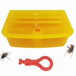 Piège à Mouches à Fruits Non Toxique en Gros, Station d'Attraction Intérieure/Extérieure avec Appât Efficace pour le Contrôle des Nuisibles - Product Image 3