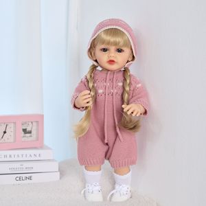 Vente en gros de poupées de réincarnation de 55 cm, transformables pour le bain et poupées de mode de simulation que les filles adorent - Product Image 3
