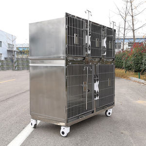 Instrument vétérinaire durable EUR PET <span class=keywords><strong>Cage</strong></span> à 5 portes pour hôpital vétérinaire à prix abordable - Product Image 5