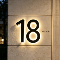 Acryl-LED-Leuchtschild, Edelstahl-Gebäudedekoration, Hintergrundbeleuchtetes LED-Logo-Schild, Outdoor-LED-Beschilderung für Unternehmen, Schilderhersteller