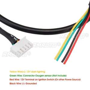 Tacómetro Eléctrico Blanco de 52 mm, 0-6000 RPM (para el Tablero), para Motor Diésel - Product Image 3