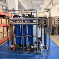 Système de purification d'eau RO commercial LEVAO 500LPH, machine d'osmose inverse, prétraitement au sable et au charbon pour les aliments et les boissons