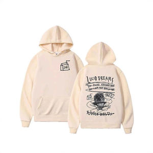 Pull à capuche slim fit pour homme et femme, motif dessin animé, taille européenne, nouvelle collection 2025, merveilleuse aventure océanique - Product Image 1