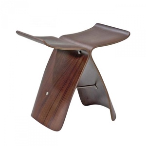 Morezhome moderno diseñador hermosa habitación cambiando de madera de la habitación <span class=keywords><strong>mariposa</strong></span> <span class=keywords><strong>taburete</strong></span> - Product Image 3