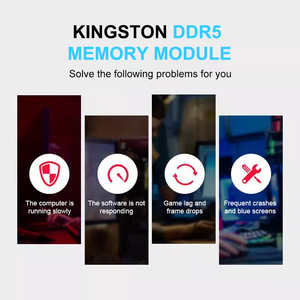 Wholesale DDR5 KVR PC 16G C40 Gaming <b>RAM</b> Stock for Desktop PC - Product Image 3