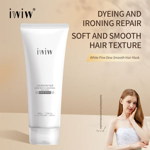 ทรีทเม้นท์ซ่อมแซมผมเ<span class=keywords><strong>สี</strong></span>ย ฟื้นฟูหนังศีรษะ บำรุงเส้นผมด้วยสารสกัดจากน้ำค้างสนขาว ช่วยให้ผมเรียบลื่น ปกป้องเส้น<span class=keywords><strong>ผม</strong></span> มาส์กผมสำหรับเกาหลี - Product Image 1