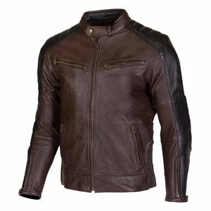 Veste en cuir pour motard, vêtements de course automobile, veste en cuir pour moto, veste en cuir pour motard en vente en ligne, veste en cuir pour motard personnalisée - Product Image 1