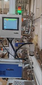 Impresora láser de fibra UV CO2 de línea de alimentos, máquina de marcado volador, monitoreo de codificación de fecha, barra QR OCR, código de fecha, detección de prueba de inspector - Product Image 5