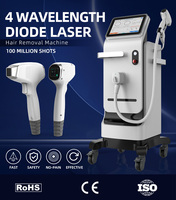 Machine d'épilation laser à diode 1200W 12 barres, grande taille de spot, 755nm/808nm/1064nm, pour peaux foncées, garantie qualité
