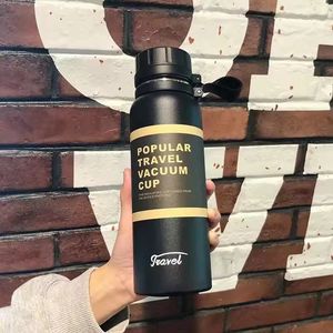 Nachhaltige <span class=keywords><strong>Dewar</strong></span> Dragon Food Warmer Edelstahl Vakuum 1 Ltr Flasche mit LED Sport Reise becher - Product Image 4