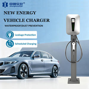 Estación de Carga de Piso CA 7/14/22kW, Estación de Carga Comercial para Vehículos Eléctricos Tipo 2, Compatible con OCPP1.6, Estándares de Carga IP54 - Product Image 3