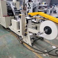 Machine à fabriquer des serviettes en papier Kangaroo avec commande PLC et pliage automatique motorisé