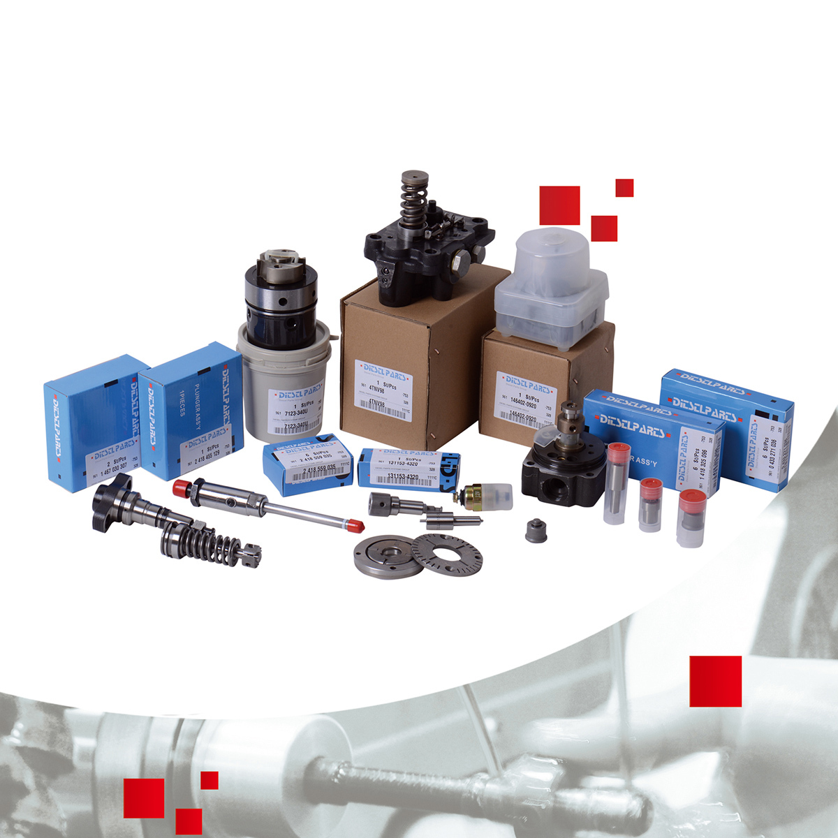 Diesel Fuel Injection Pump Repair Kit 190440-0380 for Denso EP9