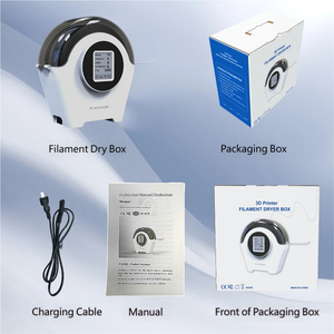 Boîte de séchage pour filament d'imprimante 3D, chauffage, déshumidificateur, anti-poussière, séchage continu, compatible avec 1 bobine de filament - Product Image 4