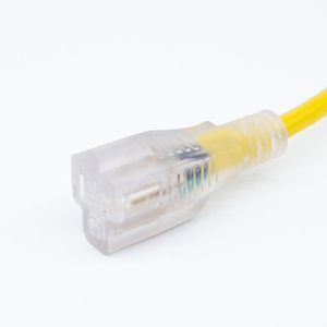 Удлинитель электрический 125В, 14AWG, 25-100 футов, 10-15А, для внутреннего/наружного использования, с подсветкой, <span class=keywords><strong>3</strong></span>-контактный, NEMA 5-15P/5-15R, водонепроницаемый - Product Image 6